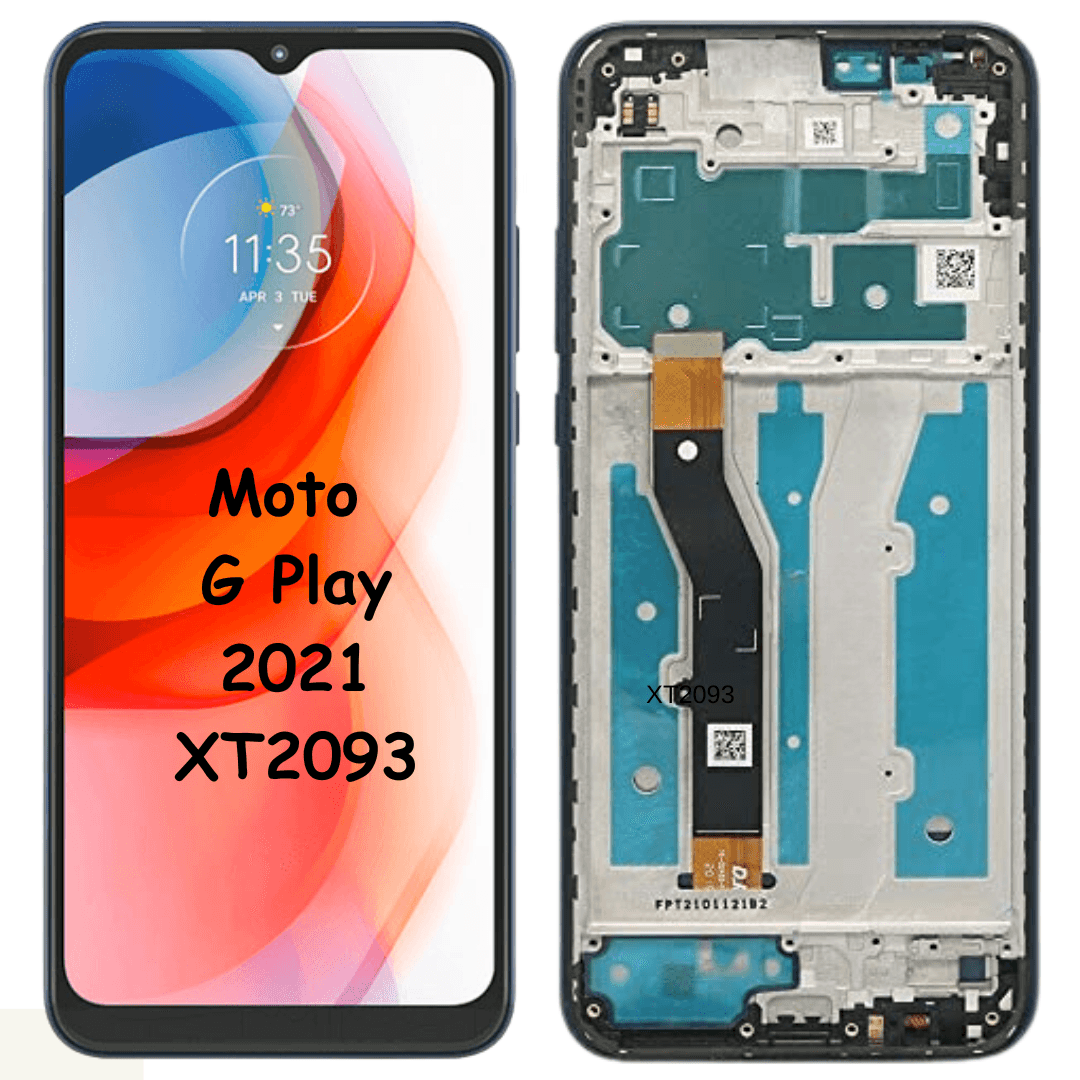 LCD Screen Touch Display Digitizer Assembly Compatible For Motorola MOTO G PLAY 2021 (XT2093) - Best Cell Phone Parts Distributor in Canada, Parts Source LCD Screen Touch Display Digitizer Assembly Compatible For Motorola MOTO G PLAY 2021 (XT2093) - Best Cell Phone Parts Distributor in Canada, Parts Source
